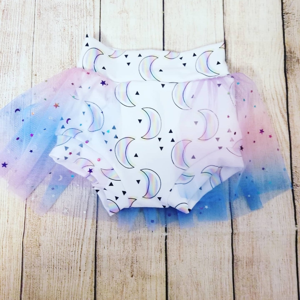 Moon skirted bummies size 18 to 24 months